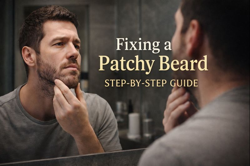 Tips and tricks to fixing a patchy beard