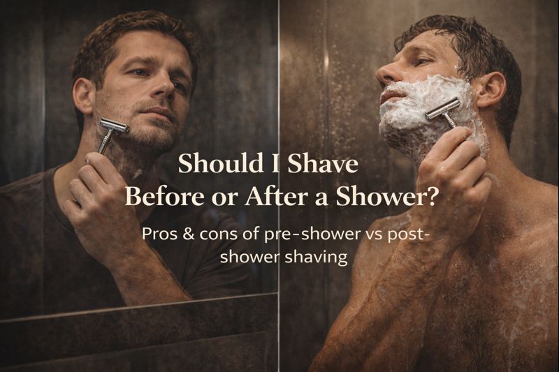 Should I shave before or after a shower?