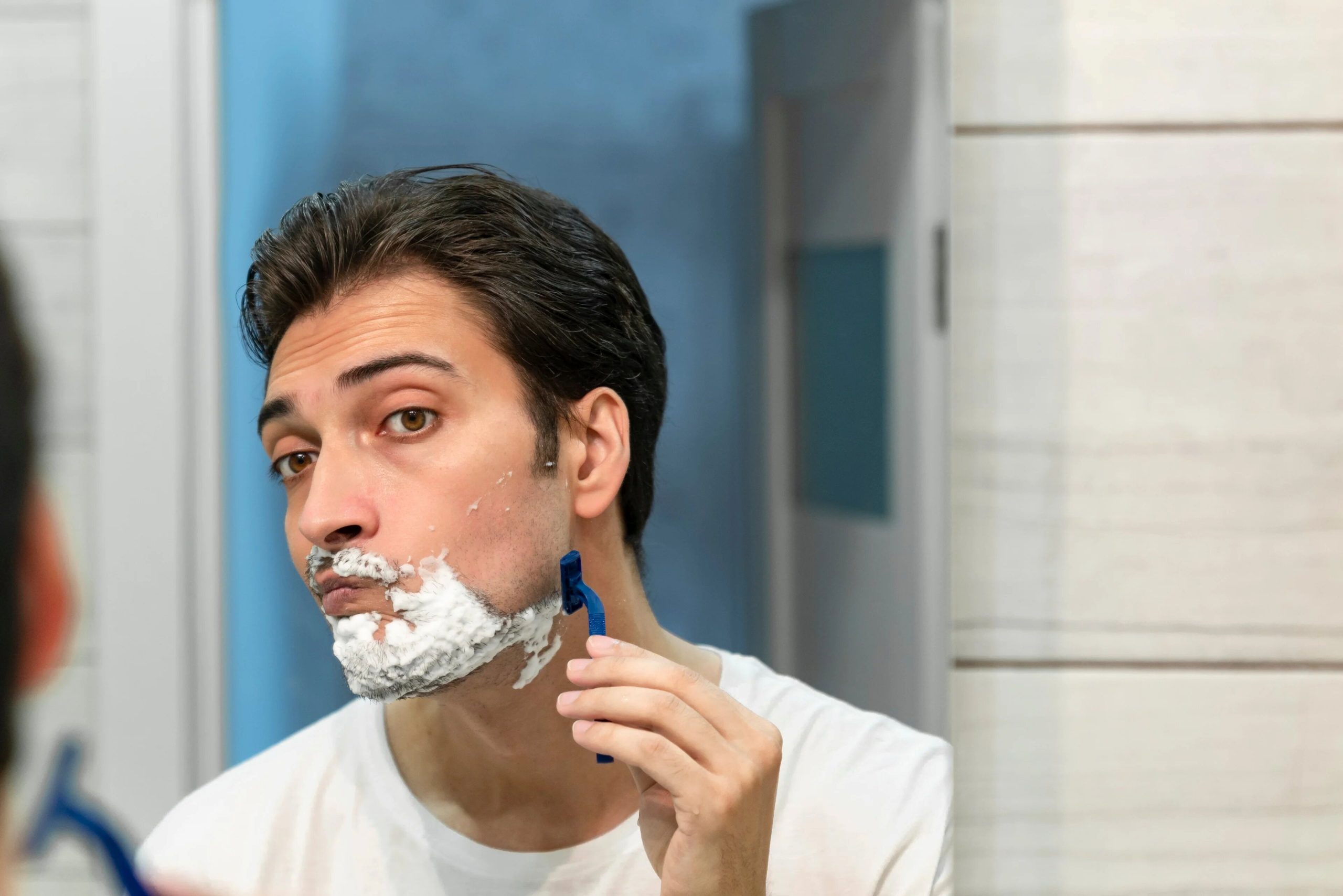Should I shave before or after a shower-1