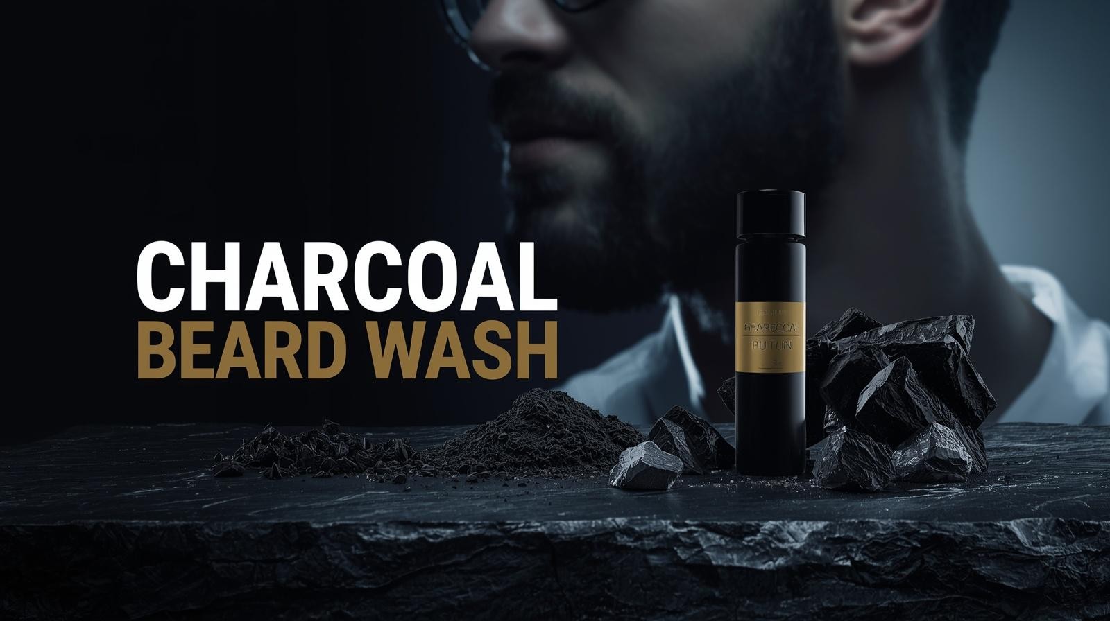Activated Charcoal for Beard wash