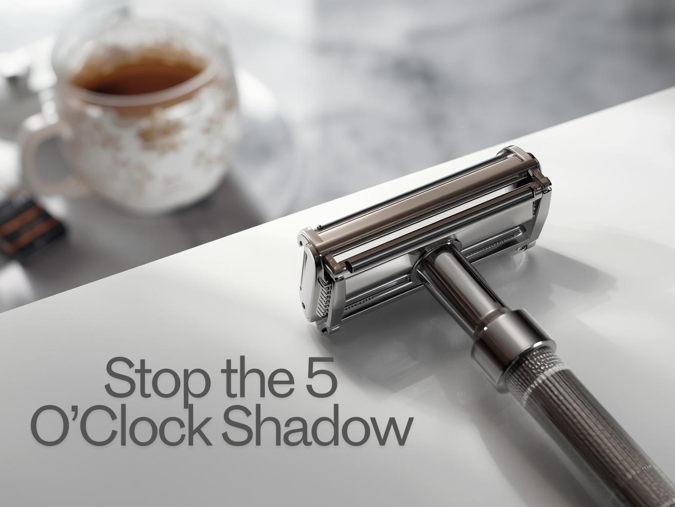 How to Stop the 5 O’clock Shadow