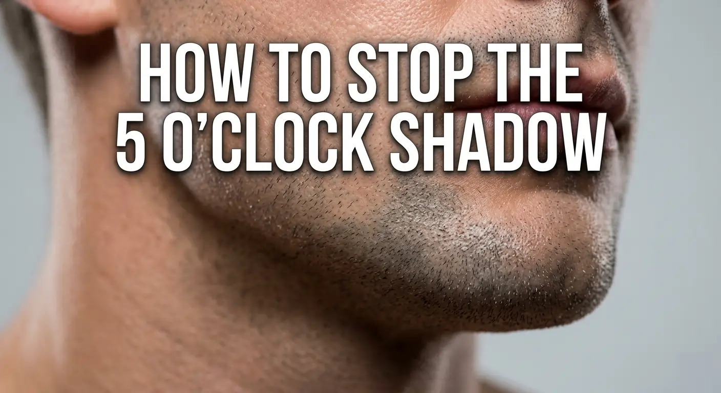 How to Stop the 5 O’clock Shadow: A Scientific Guide to Shaving