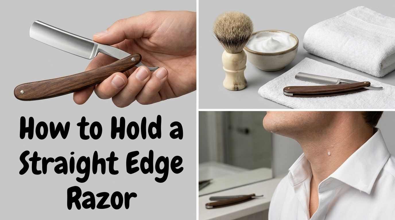 The Mastery of the Blade: A Definitive Guide on How to Hold a Straight Edge Razor