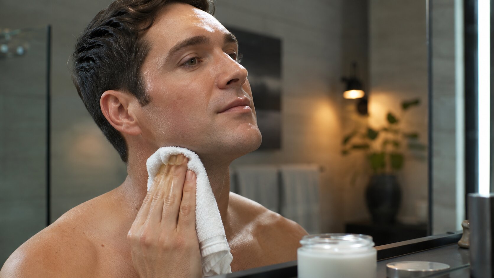 Rinse With Cool Water and Pat Dry