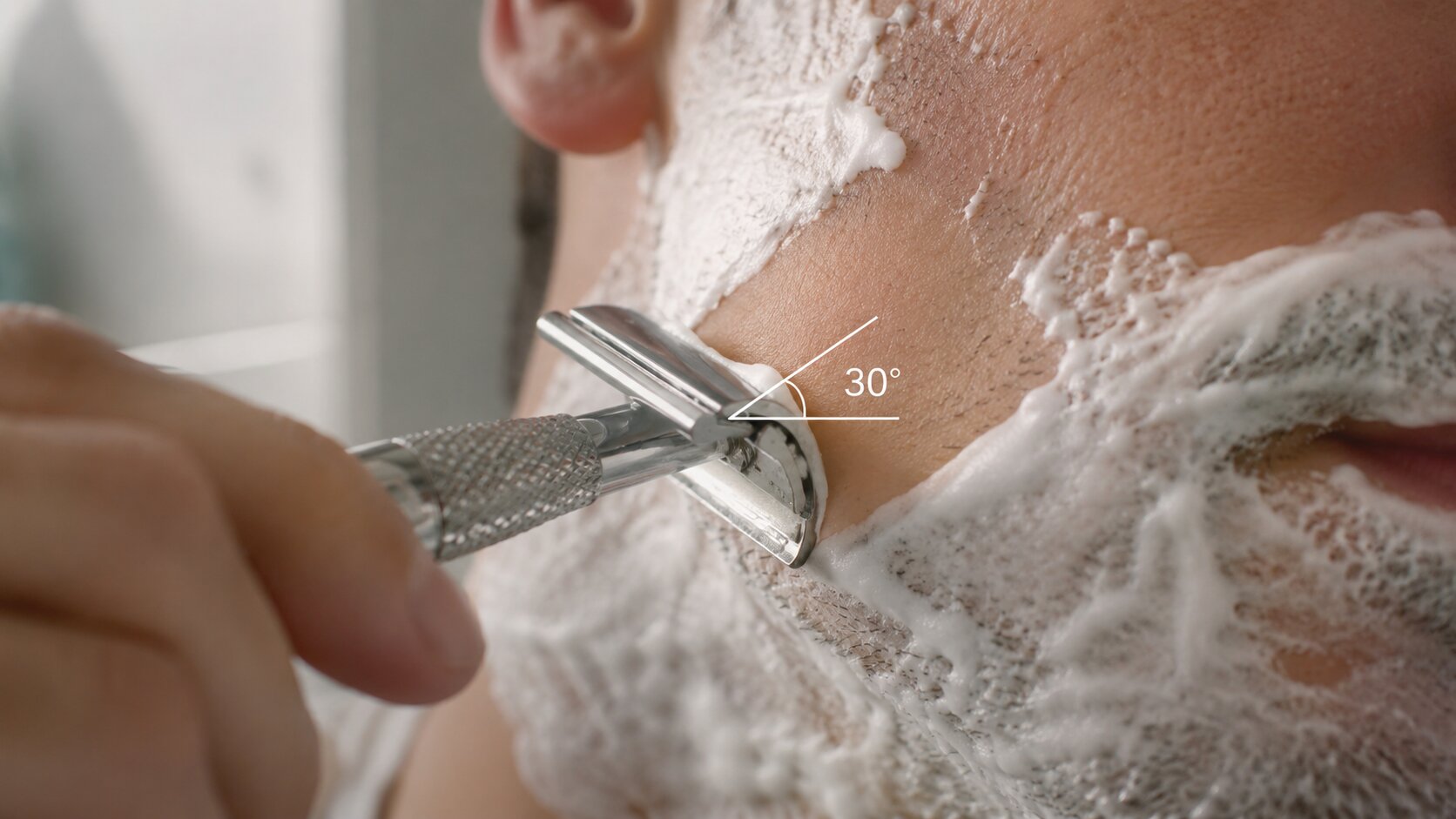 The 7 Deadly Wet Shaving Mistakes You're Probably Making Shaving Angle
