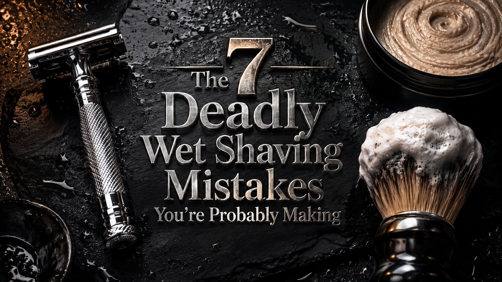 The 7 Deadly Wet Shaving Mistakes You’re Probably Making
