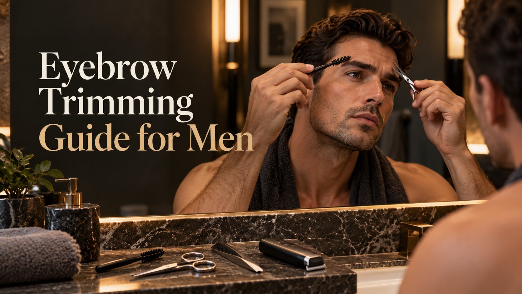 Eyebrow Trimming Guide for Men